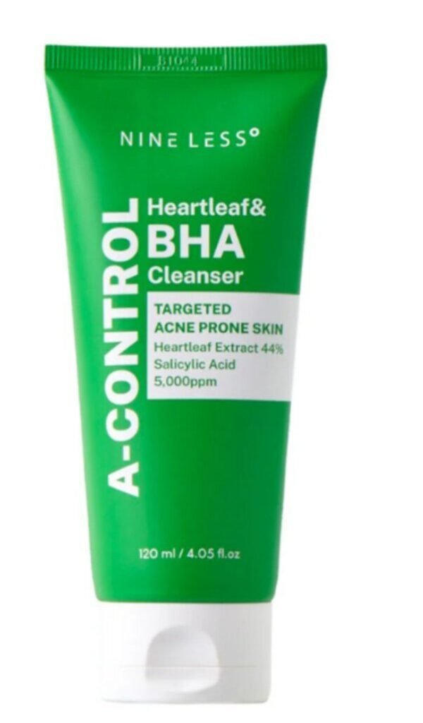Nineless A-control Heartleaf & BHA Cleanser 120ml