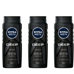 Nivea Men Deep Clean Shower Gel 500ml.
